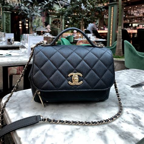 chanel business affinity flap bag size|Chanel business affinity backpack.